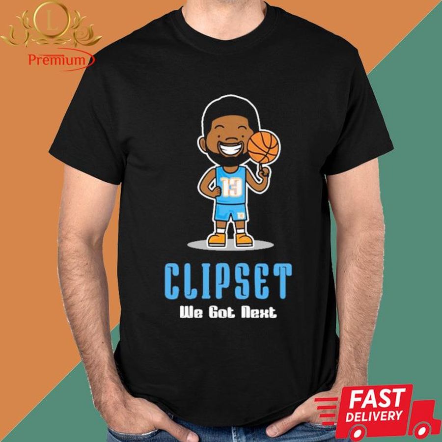Official Paul George Clipset Youth We Got Next Shirt