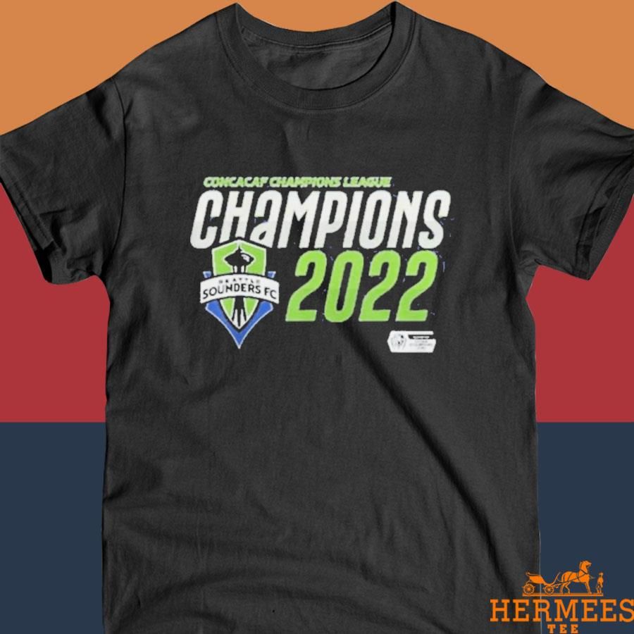 Official Seattle Sounders Champions Concacaf Champions League 2022 Shirt