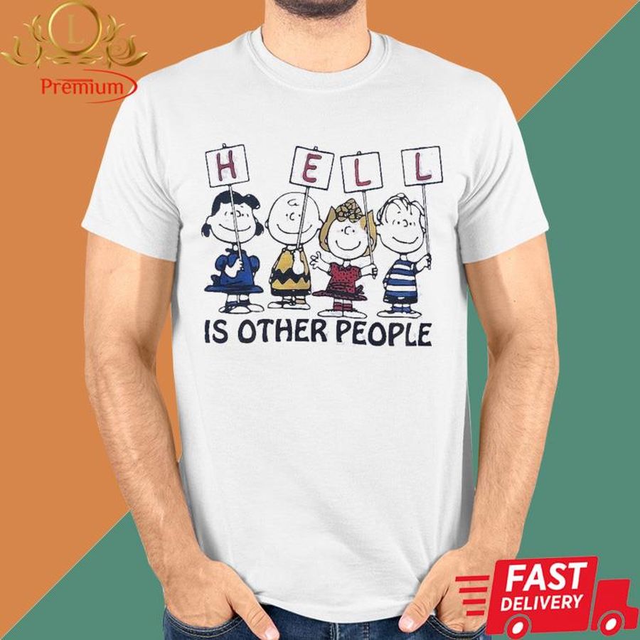 Official Snoopy and Friends Hell Is Other People Shirt