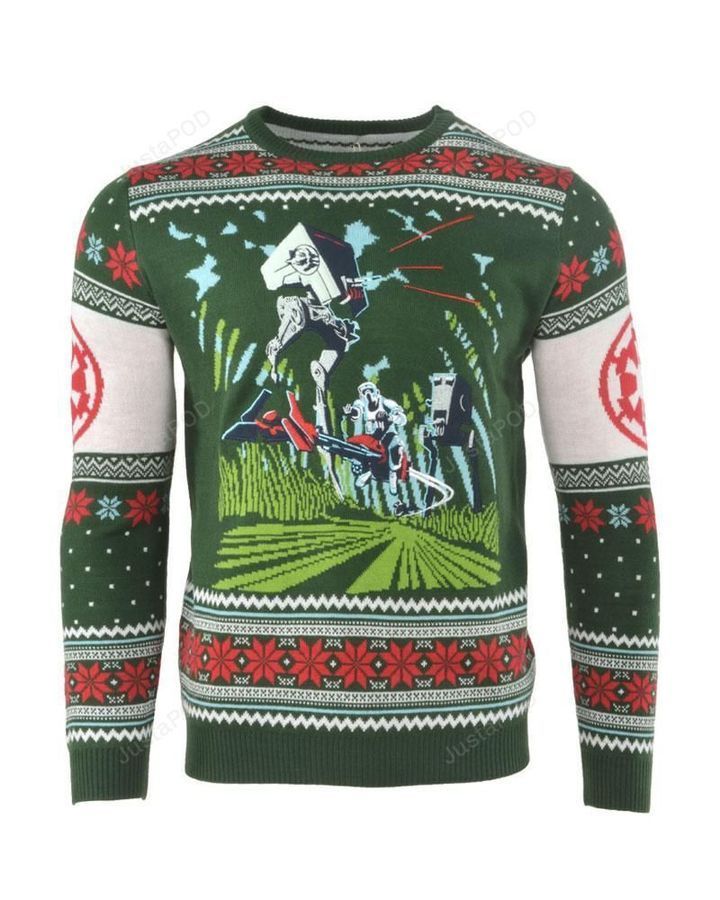 Official Star Wars Battle of Endor Christmas Ugly Sweater Ugly