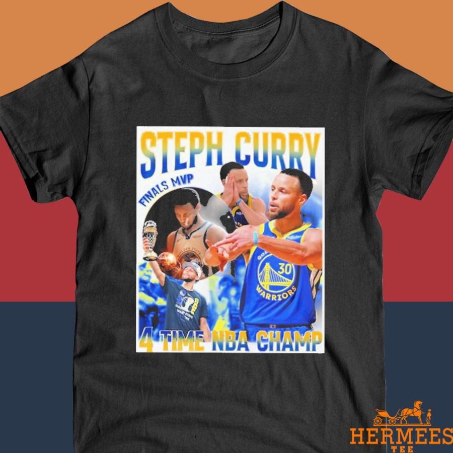 Official Steph Curry Finals Mvp 4 Time NBA Champ Shirt