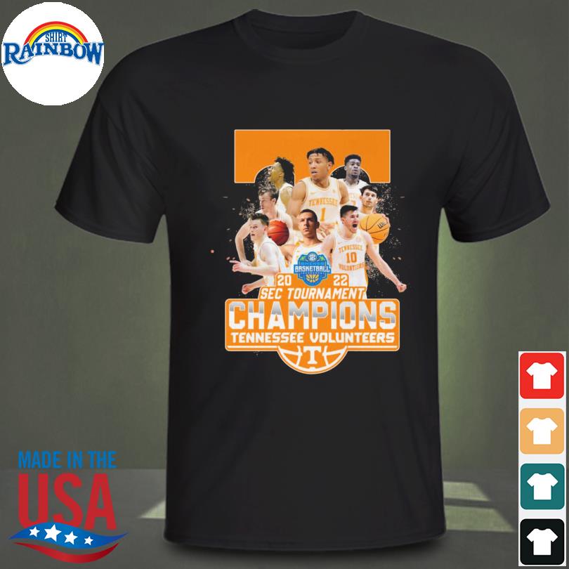 Official Tennessee Volunteers men's basketball 2022 Sec Tournament Champions shirt