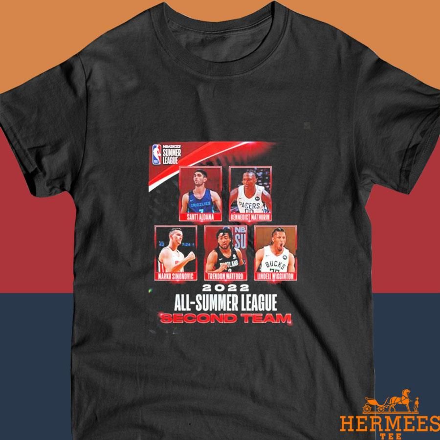 Official The 2022 NBA 2K23 Summer League All Summer League Second Team Shirt