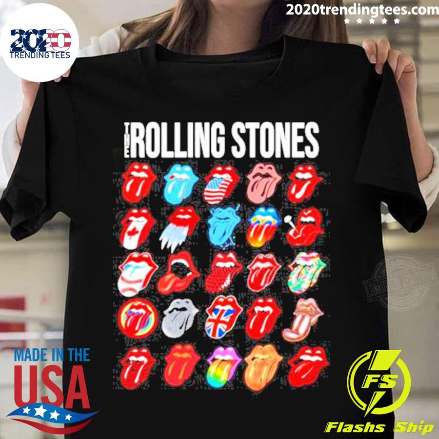 Official the Rolling Stones Tour T-shirt