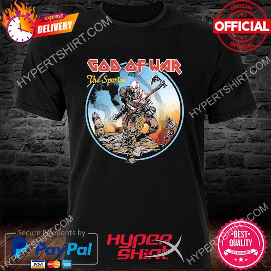 Official The Spartan God Of War Shirt