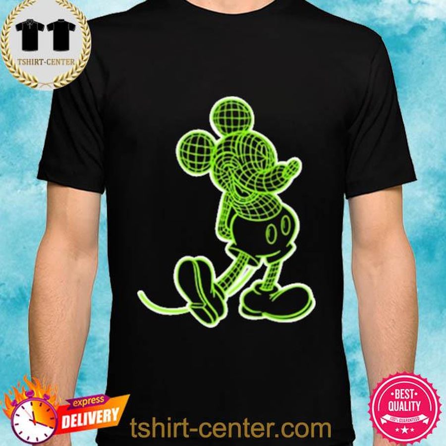 Official Wire Frame Classic Mickey Shirts