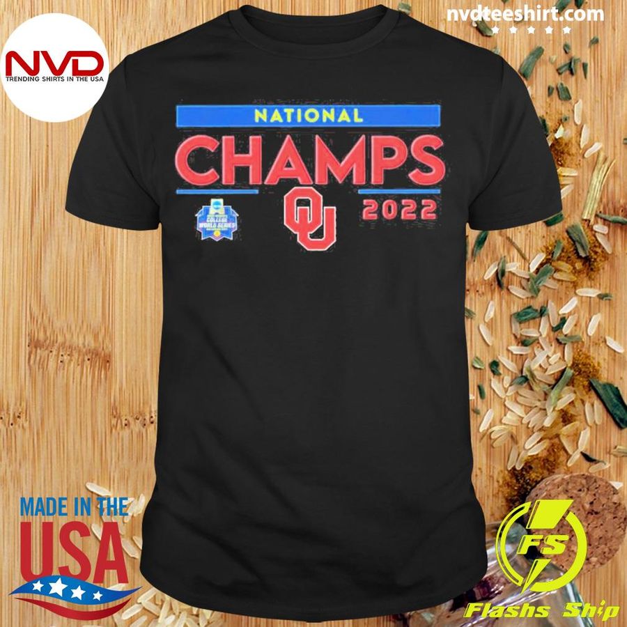 Oklahoma Sooners National Champs 2022 Shirt