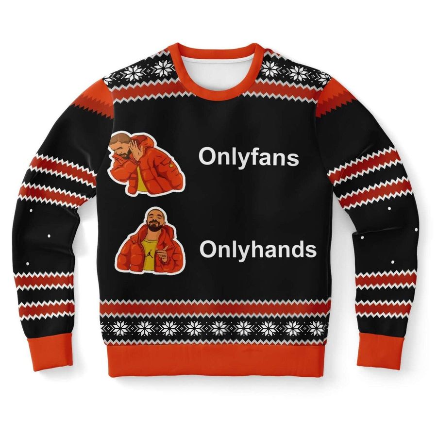 Onlyfans-Onlyhands Christmas Sweater, Ugly Sweater, Christmas Sweaters, Hoodie, Sweater
