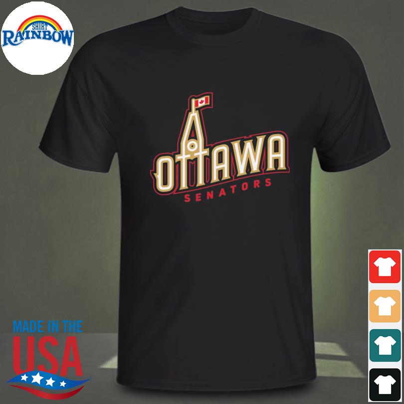 Ottawa senators peace tower canada shirt