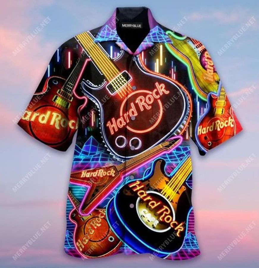 Our Hearts Have Beats For Guitar Aloha Hawaiian Shirt