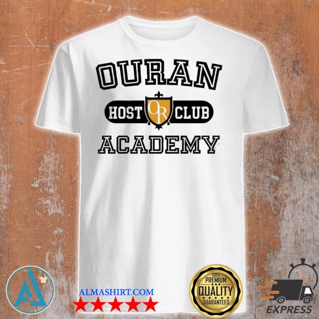 Ouran high school host club academy shirt