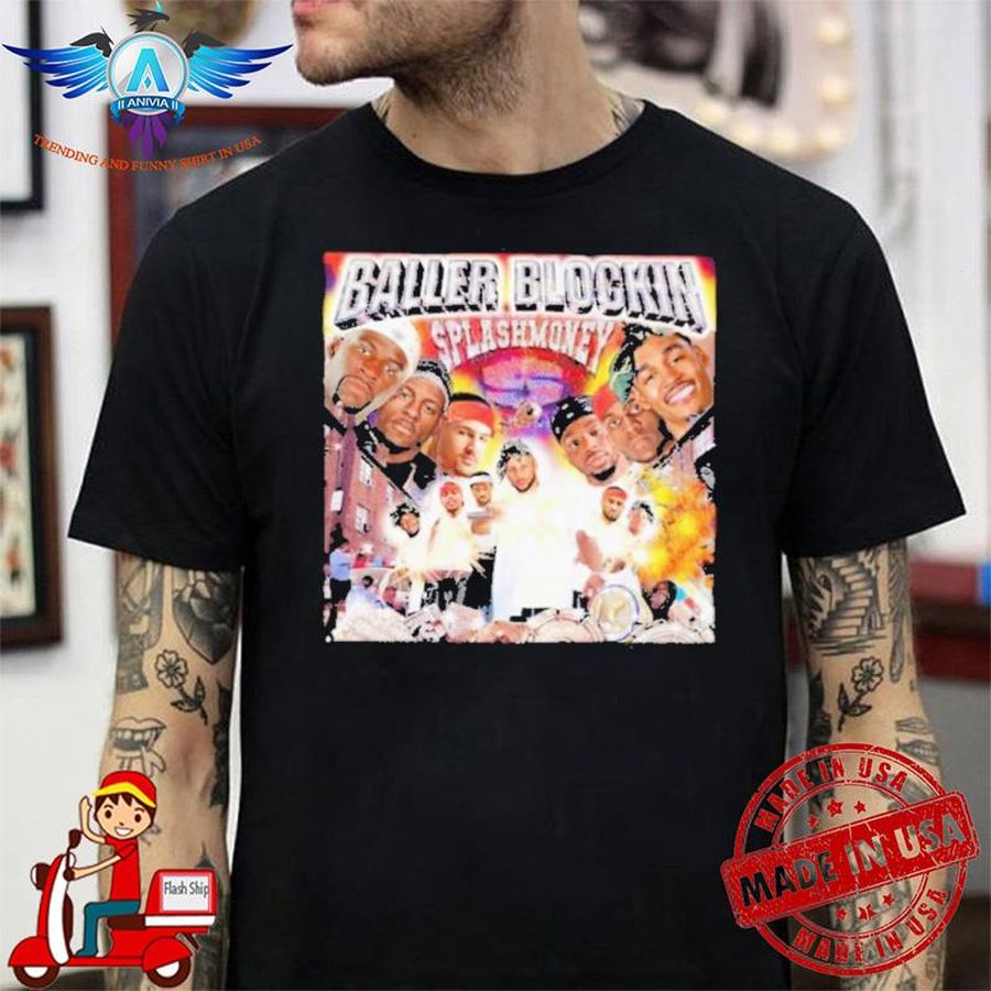 P-Lo Wearing Baller Blockin Splash Money Records Presents  shirt