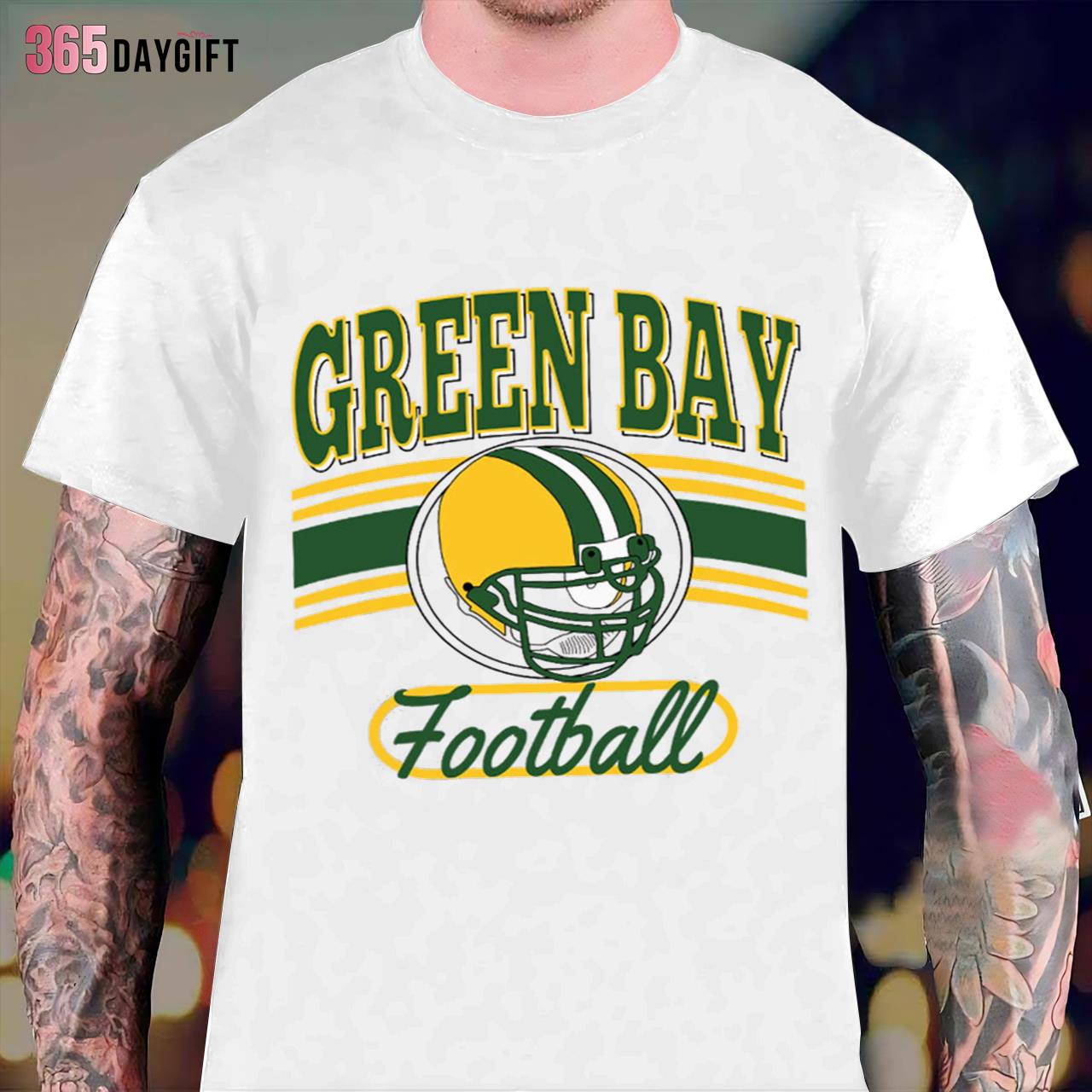 Packers T-Shirt Unisex Vintage Green Bay