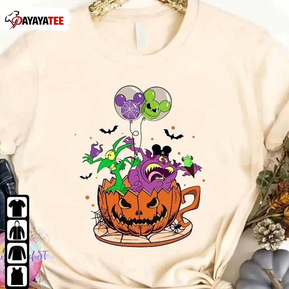 Pain Panic Disney Teacup Halloween Shirt Hercules Pumpkin