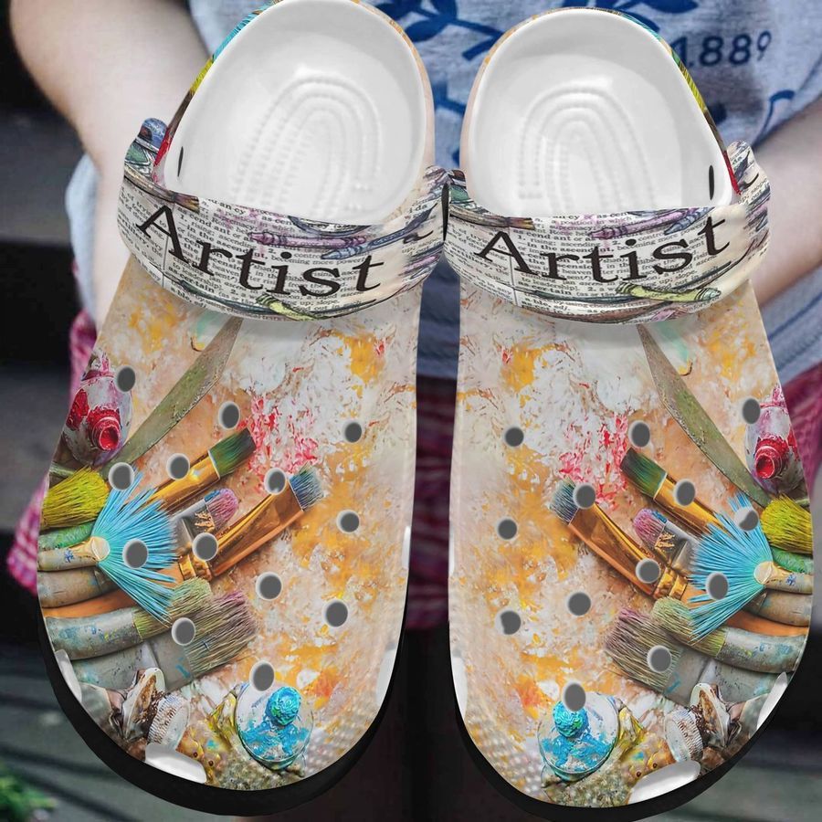 Painting Personalized Clog Custom Crocs Comfortablefashion Style Comfortable For Women Men Kid Print 3D Painting Artist