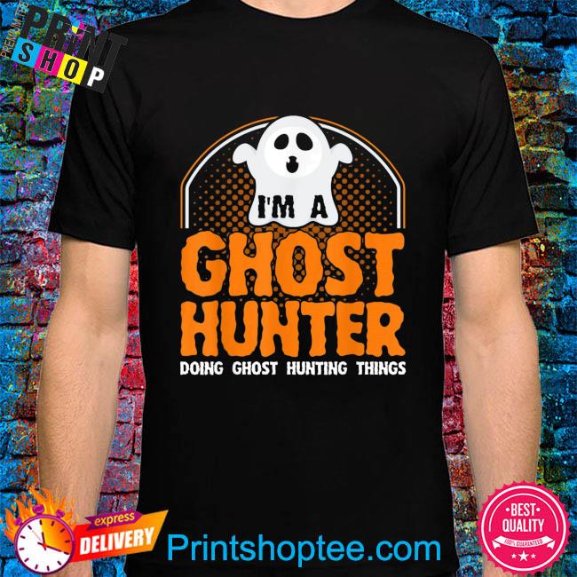 Paranormal investigator ghost hunting evp halloween shirt
