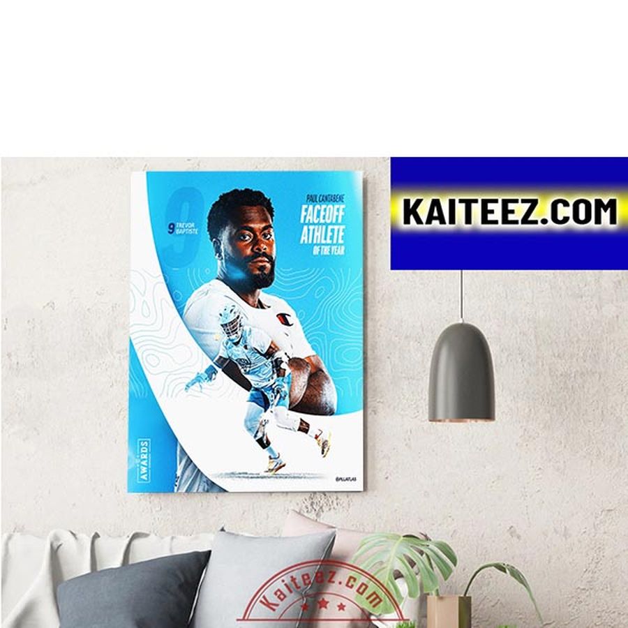 Paul Cantabene Is 2022 PLL Faceoff Athlete Of The Year Decorations Poster Canvas