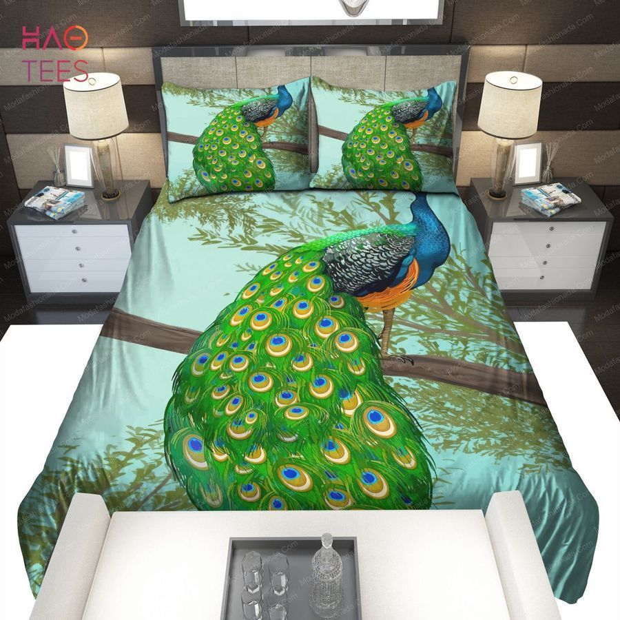 Peacock Drawing Bedding Sets