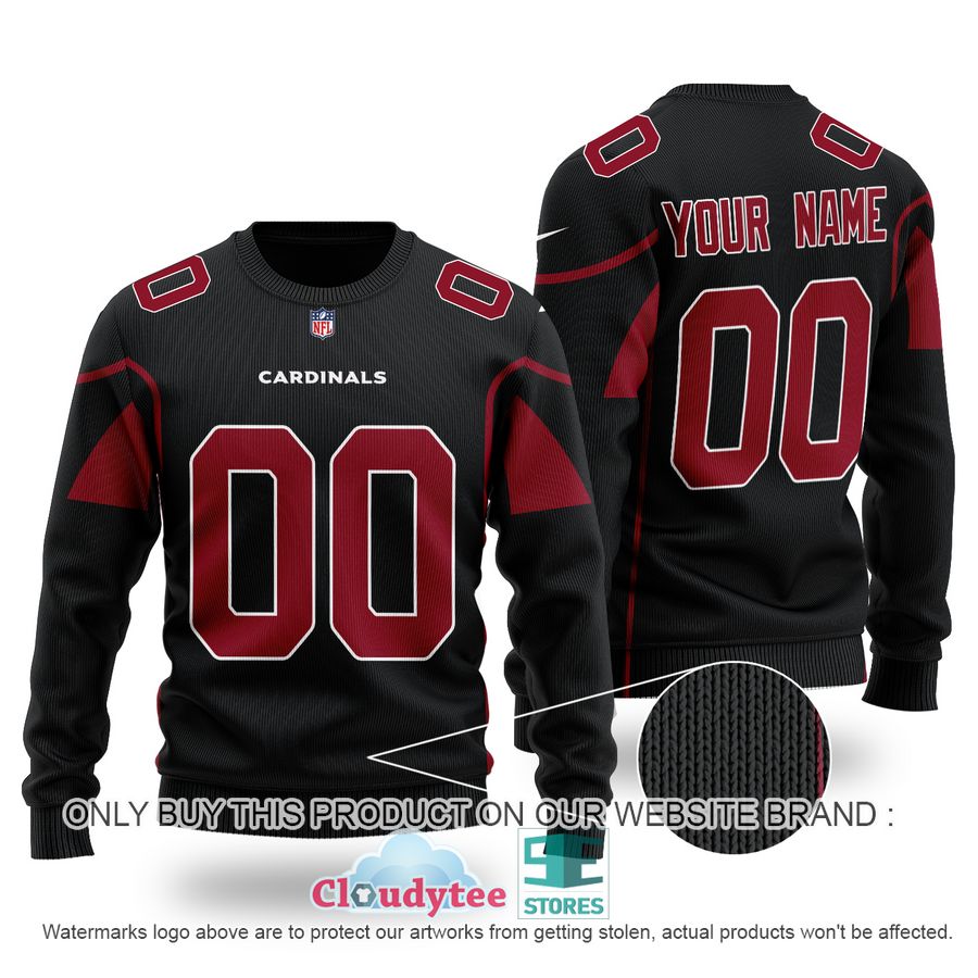 Personalized Arizona Cardinals NFL black red Ugly Sweater – LIMITED EDITION
