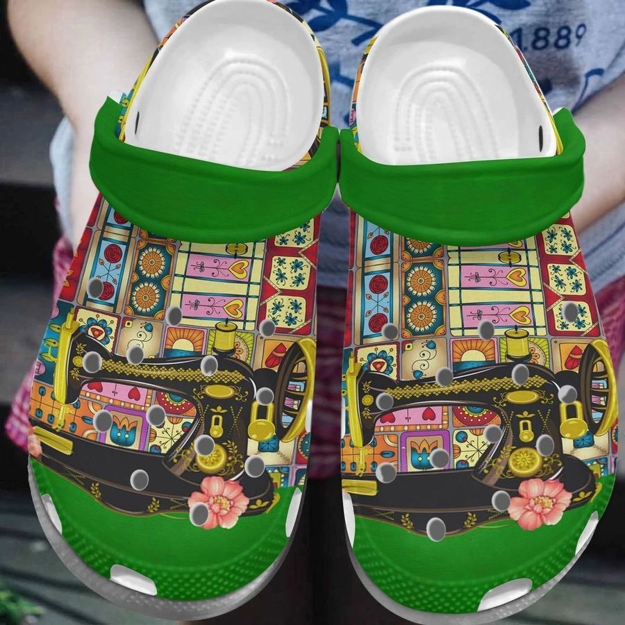 Personalized Crocs Sewing, Fashion Style Print 3D Sewing My Hobby For Women, Men, Kid