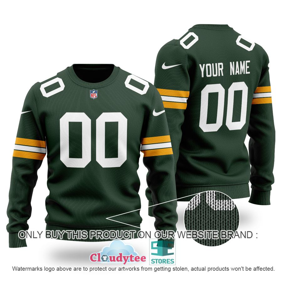 Personalized Green Bay Packers NFL green Ugly Sweater – LIMITED EDITION