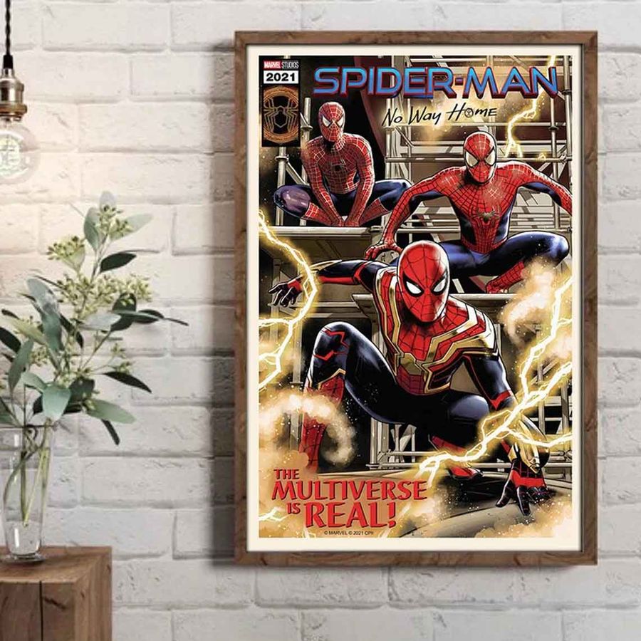 Personalized No Way Home, Spider-Man Poster