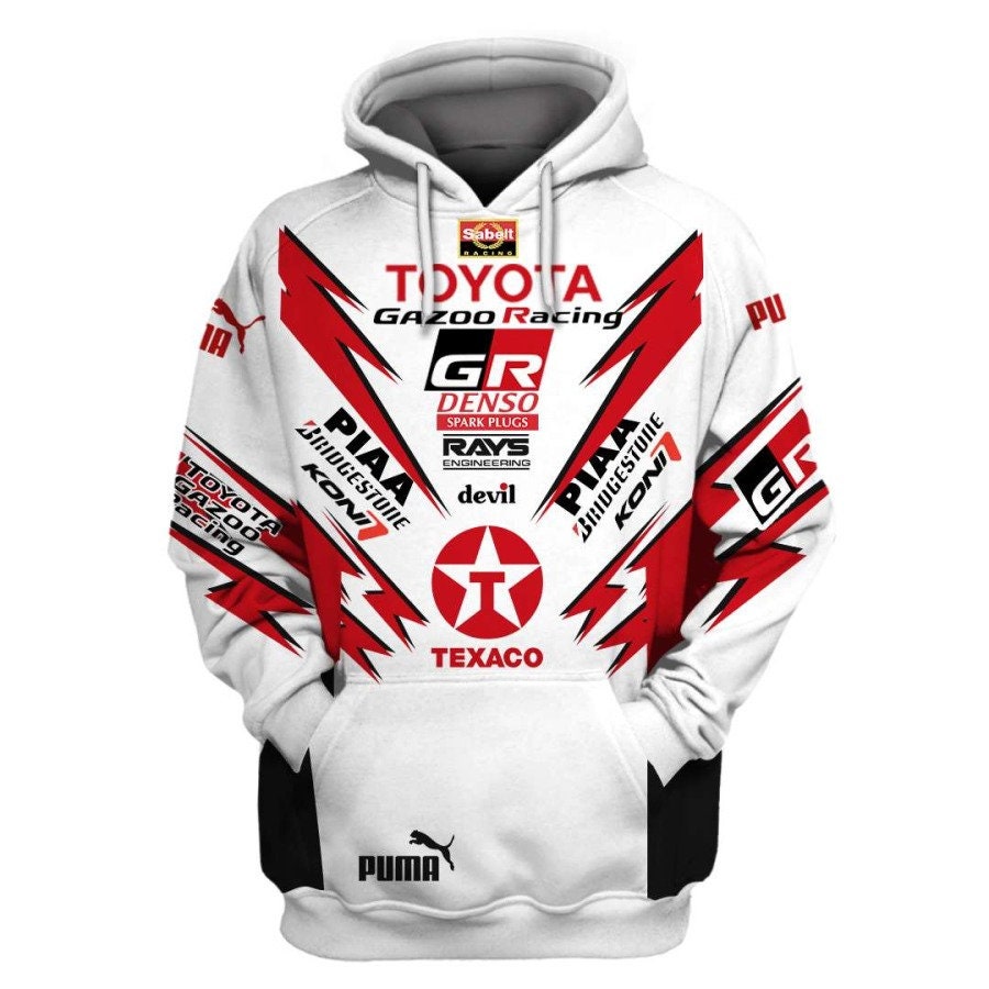 Personalized Toyota GR 3D Shirt Gift, 3D Racing Hoodie, Gazoo Racing Logo Brand T-shirt F1 Style