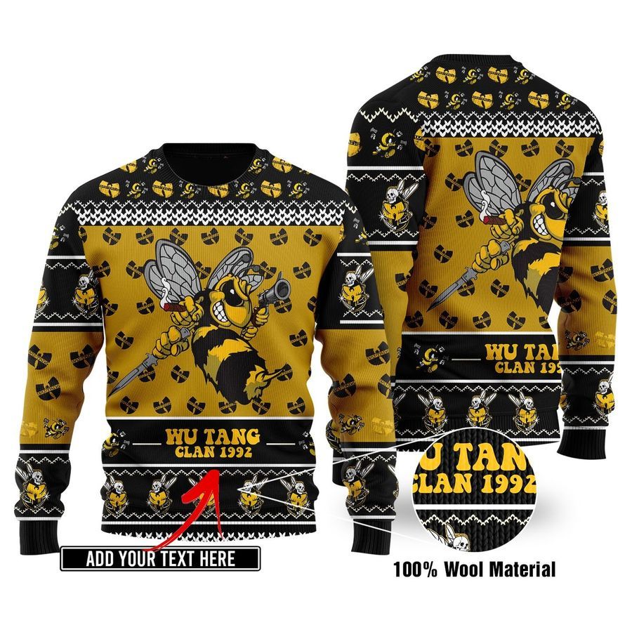 Personalized Wu-tang Clan KNITTED SWEATER