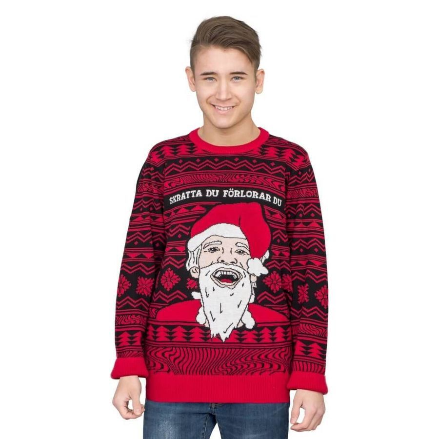 PewDiePie For Unisex Ugly Christmas Sweater All Over Print Sweatshirt