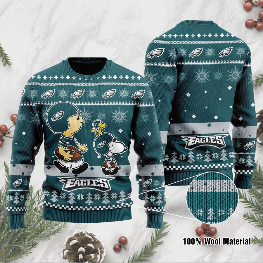 Philadelphia Eagles Snoopy LMTH Ugly Christmas Sweater, Ugly Sweater, Christmas Sweaters, Hoodie, Sweatshirt, Sweater