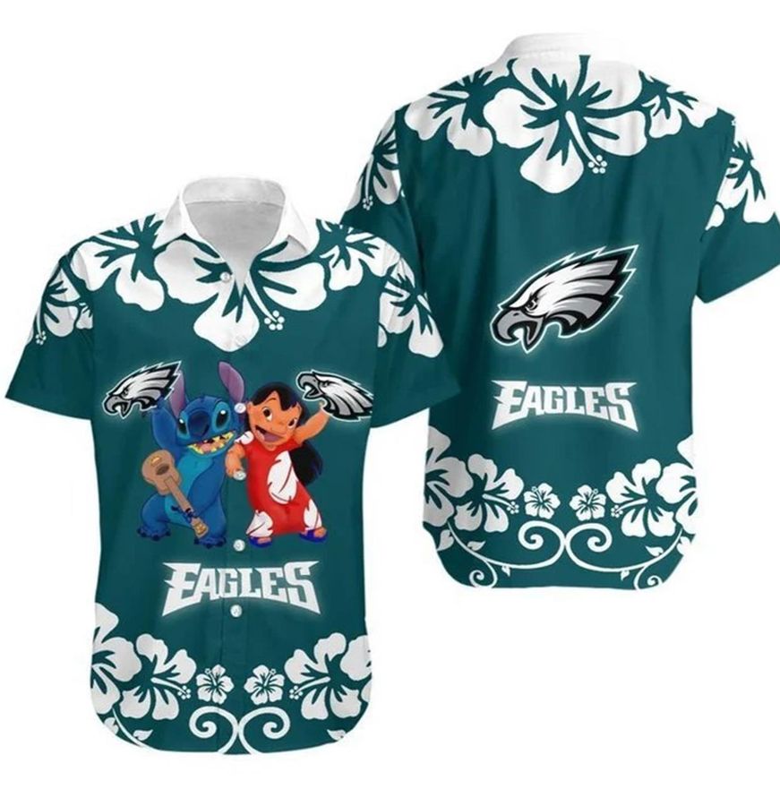 Philadelphia Eagles Team Hawaiian Shirt 3