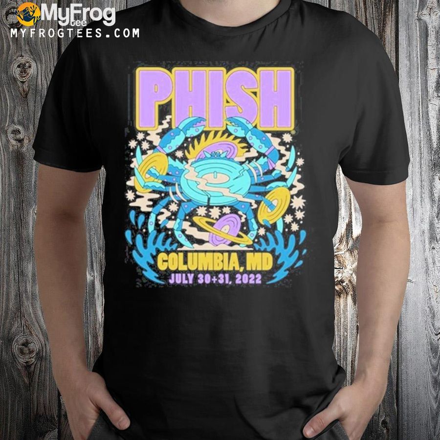 Phish Columbia Tour 2022 Shirt