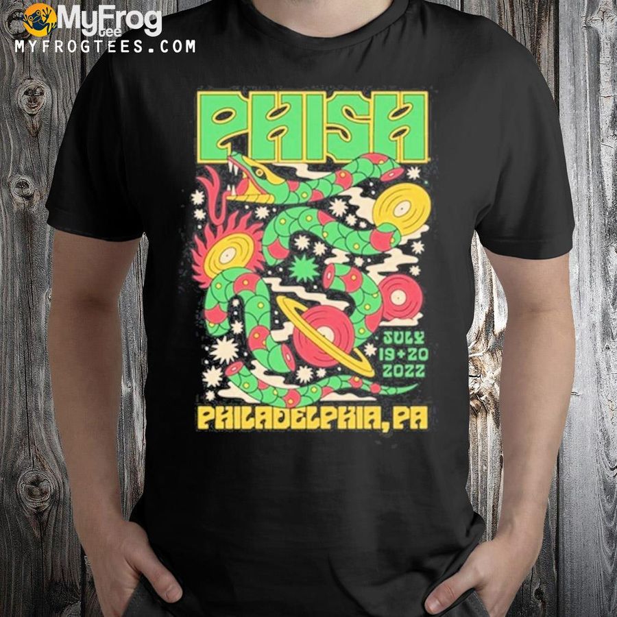 Phish philadelphI event shirt