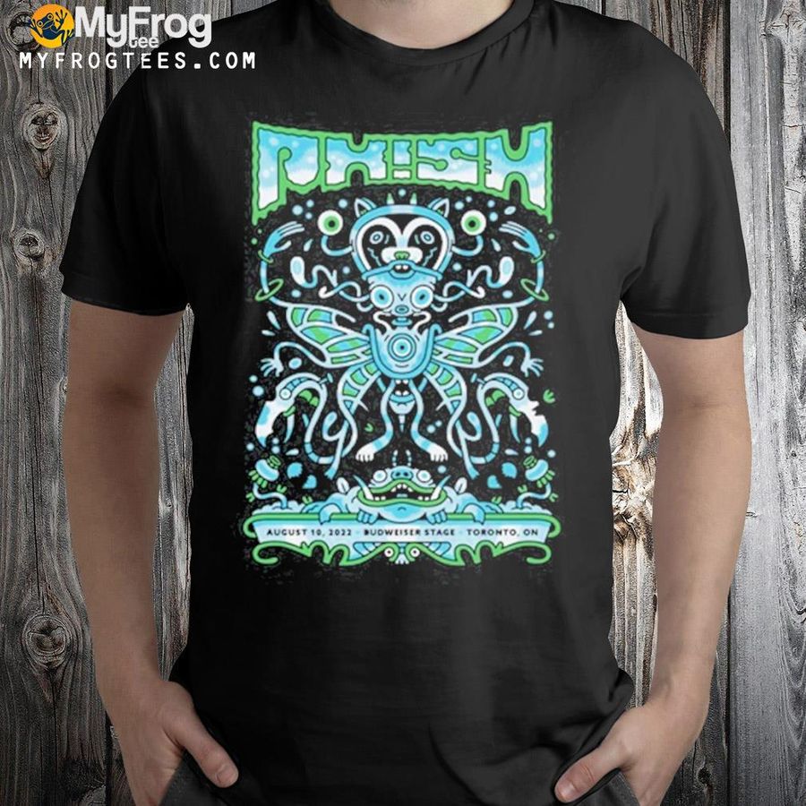 Phish toronto on event shirt