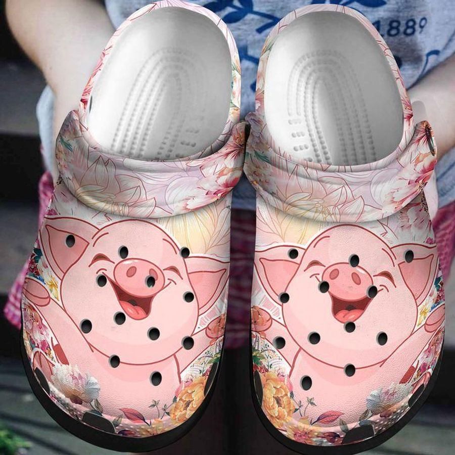 Pig Personalize Clog Custom Crocs Clog On Sandal Fashion Style Comfortable For Women Men Kid