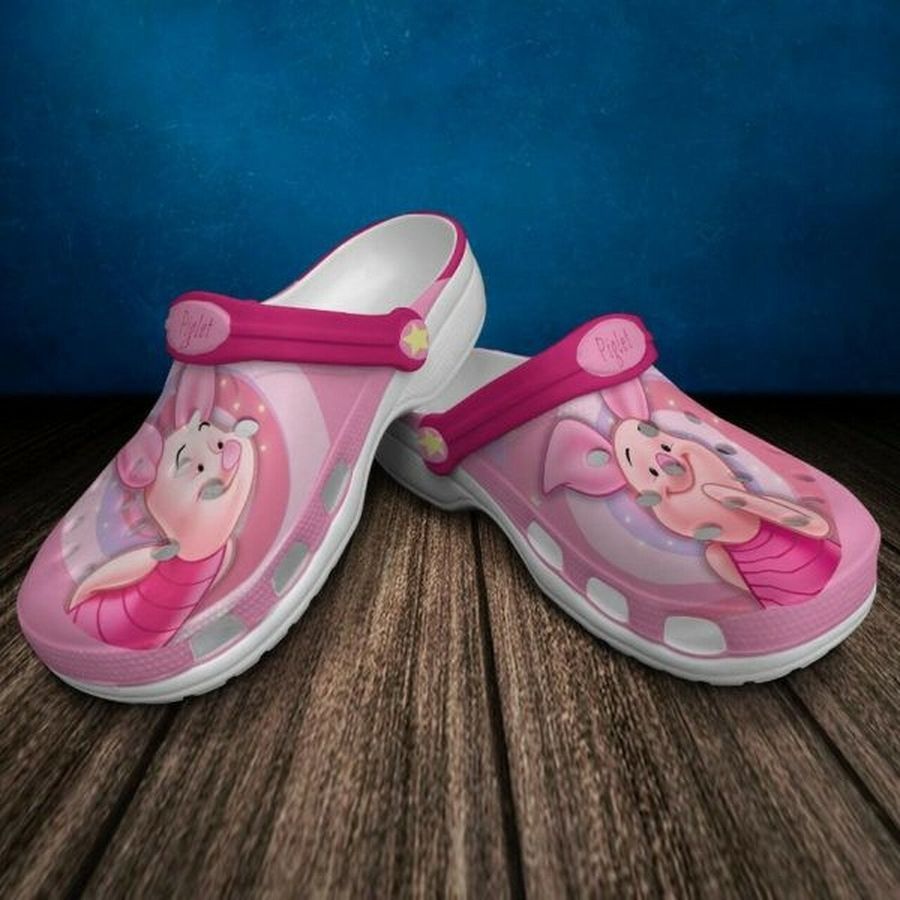 Piglet Crocs Crocband Clog Comfortable Water Shoes In Pink For Girls