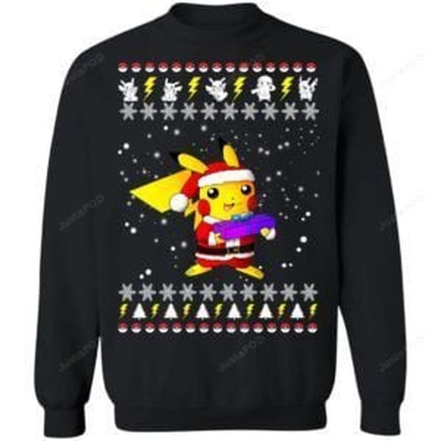 Pikachu Pokemon Ugly Christmas Sweater Ugly Sweater Christmas Sweaters Hoodie