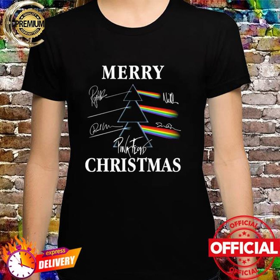 Pink Floyd signatures Merry Christmas Sweater
