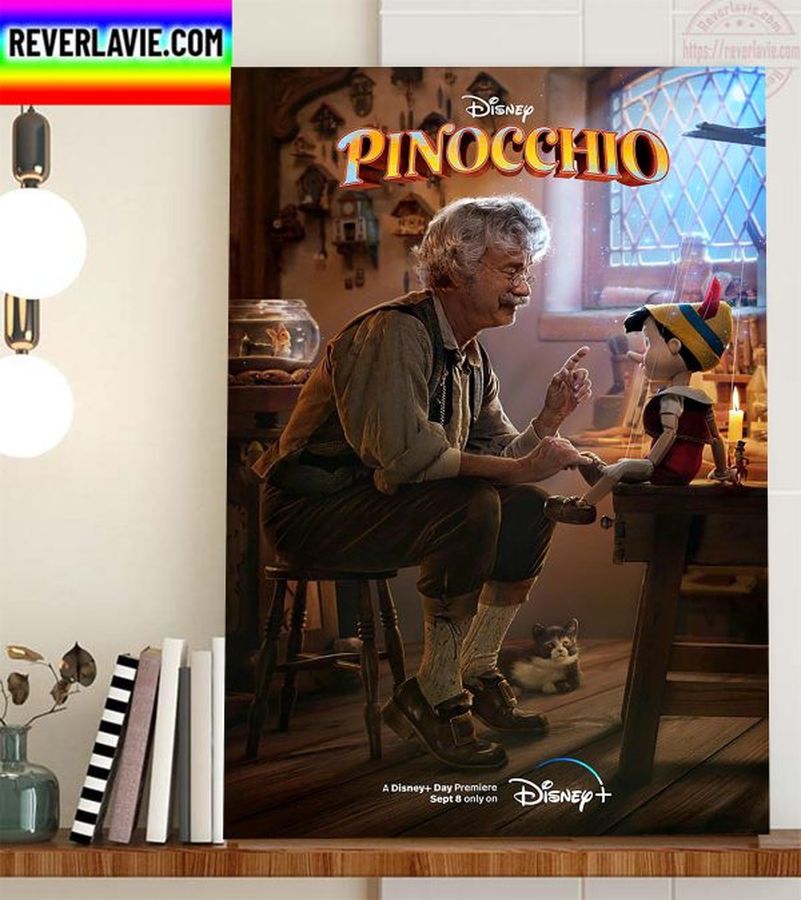 Pinocchio Disney New Poster Movie Home Decor Poster Canvas