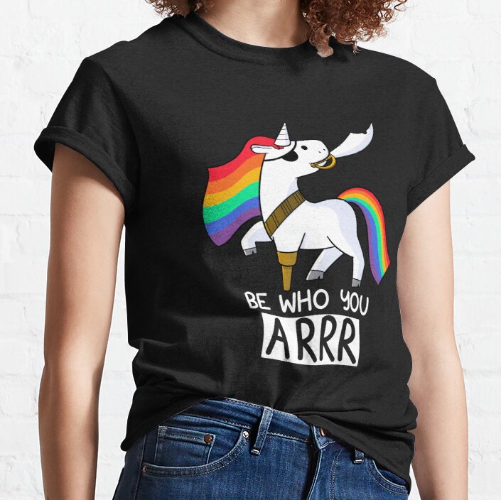 Pirate Unicorn Classic T-Shirt