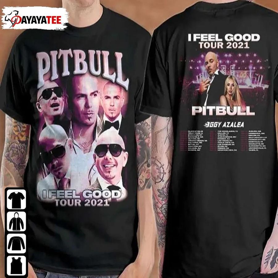 Pitbull Mr Worldwide Summer Tour Concert Cant Stop Us Now Shirt
