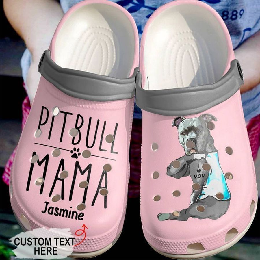 Pitbull Personalized Lover Sku 1853 Crocs Clog Shoes