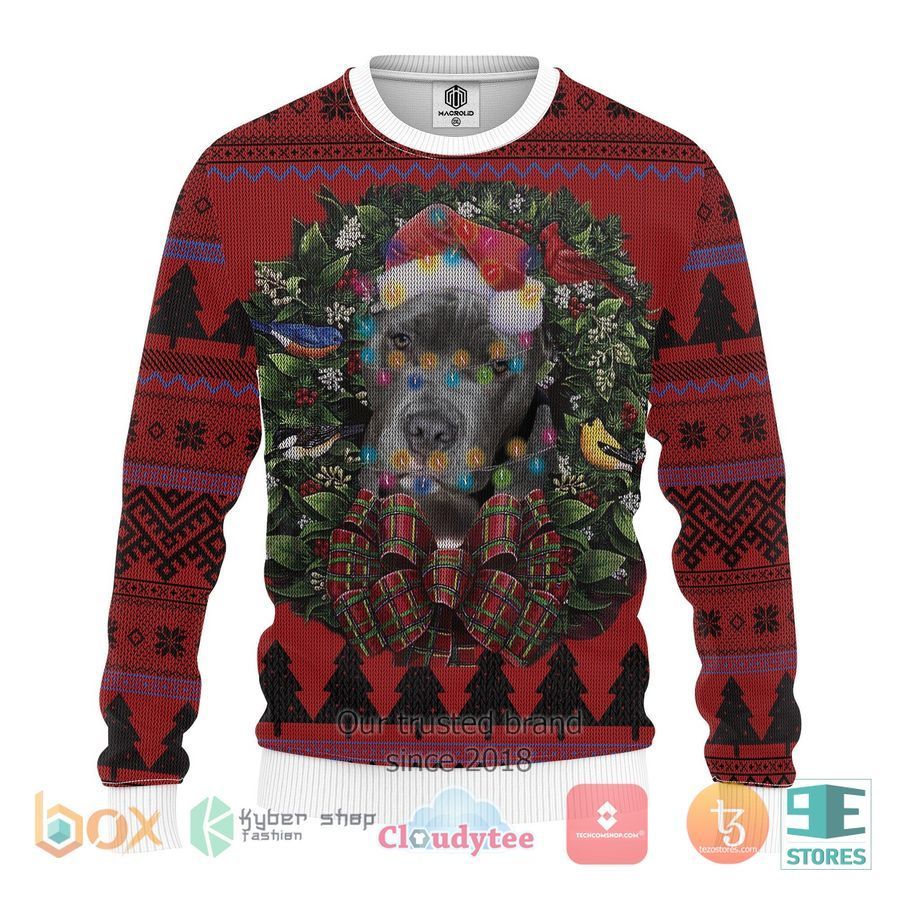 Pitbull Terrier Christmas Sweater – LIMITED EDITION