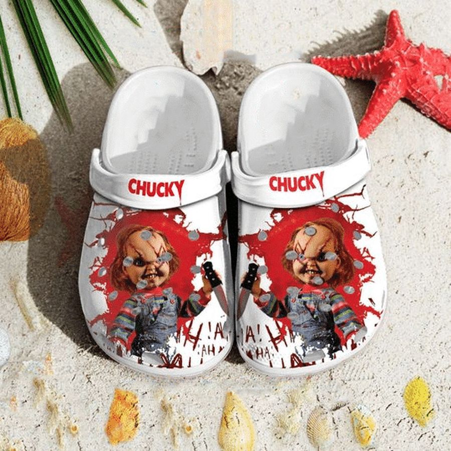 Play Chucky Crocs Crocband Clog Comfortable Water Shoes