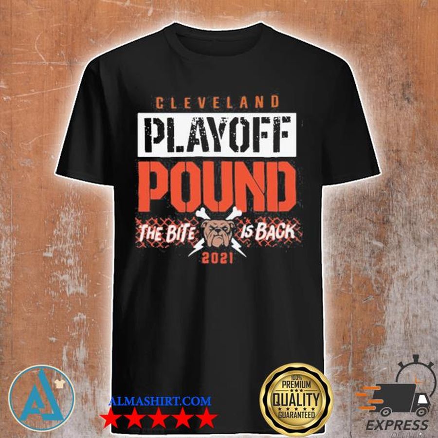 Playoff pound Cleveland football shirt