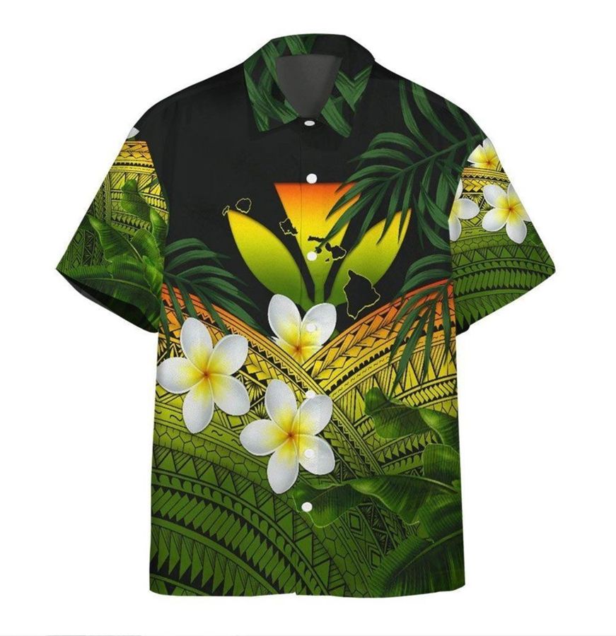 Plumeria Native Hawaiian Shirt