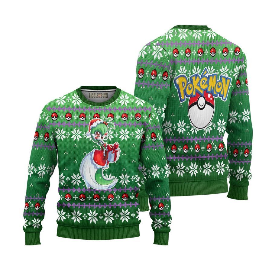 Pokemon Gardevoir Ugly Christmas Sweater Pokemon Anime Xmas Gift