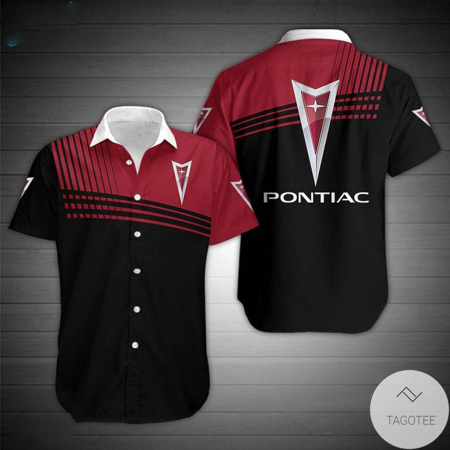 Pontiac Logo Hawaiian Shirt