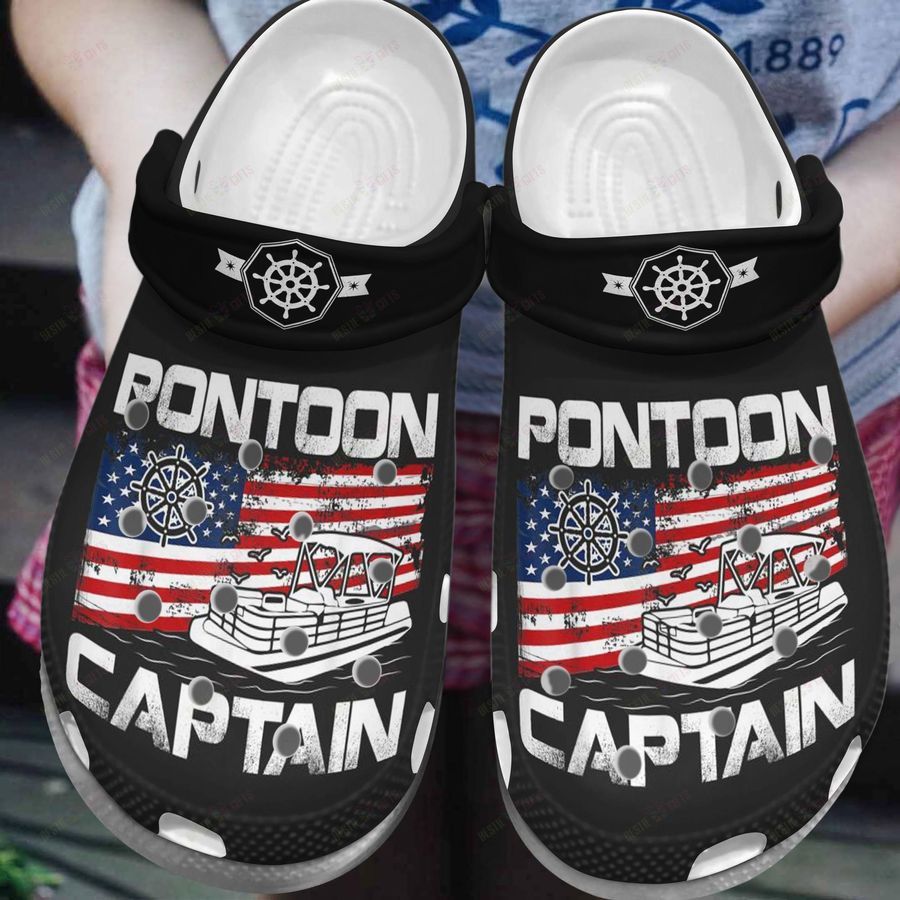 Pontoon Crocs Classic Clog Pontoon Captain Shoes