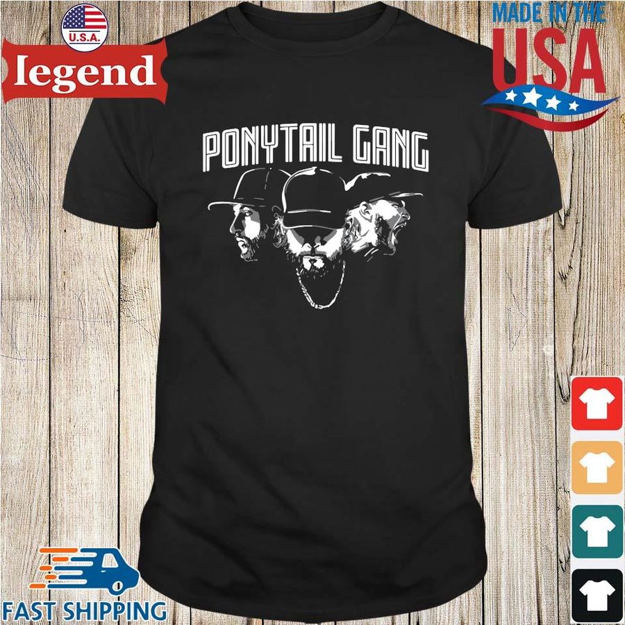 Ponytail Gang Kopech Kimbrel Hendriks shirt